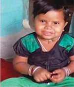 Success stories: a smiling little girl
