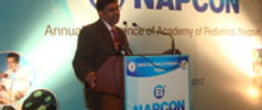 Dr. Abhijit Bhardwaj, Secretary-MAHAN, presenting a paper at NAPCON