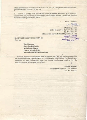 FCRA Certificate 2 of 2