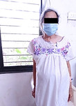 Patient at Shanti Nilayam hospice